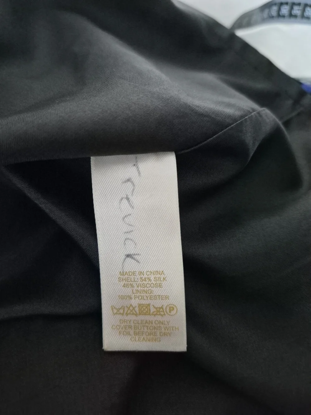 Kate Spade New York Silk/Viscose Geometric Fit & Flare Dress Blue Black Size 4